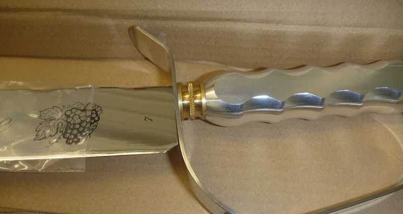   Champagne saber opening 